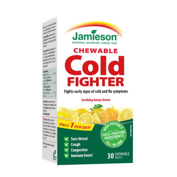 Jamieson Chewable Cold Fighter 30 Chewable Tablets