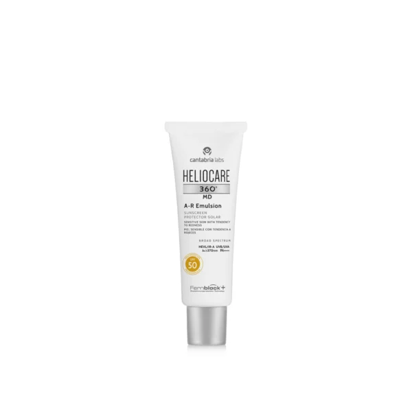 Heliocare 360 MD A-R Emulsion SPF50 50 ML واقي شمس للبشرة الحساسة المعرضة للإحمرار