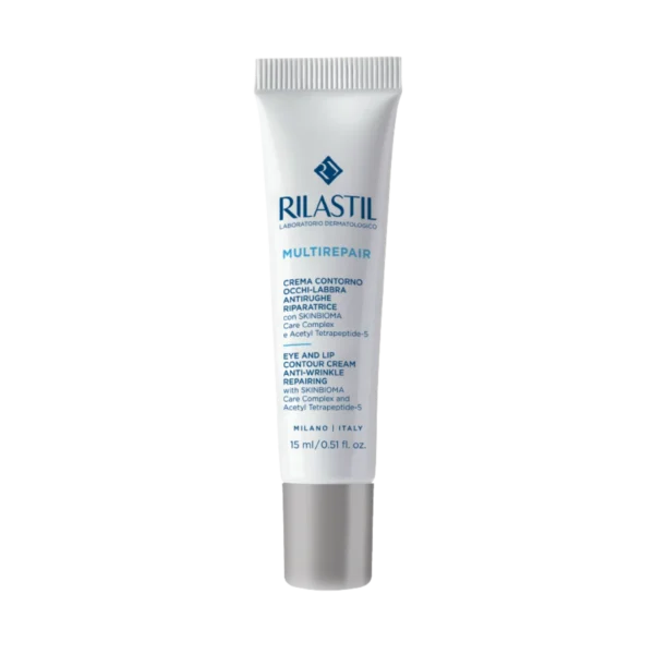 Rilastil Multirepair Eye and Lip Contour Cream 15 ml | كريم علاج تجاعيد منطقة حول العين وحول الفم