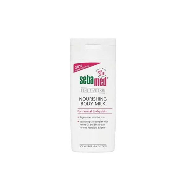 Sebamed Sensitive Skin Nourishing Body Milk For Normal To Dry Skin 200ml