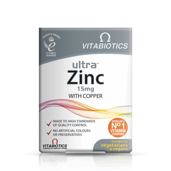 Vitabiotics Ultra Zinc 15Mg