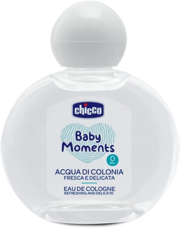 Chicco Baby Moments Eau De Cologne Refreshed And Sensitive For Baby Skin,100 Ml