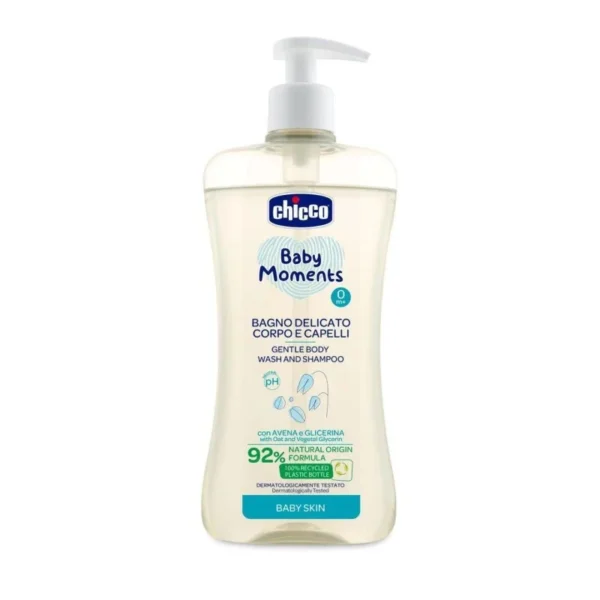 Chicco Gentle Body Wash and Shampoo 500ml