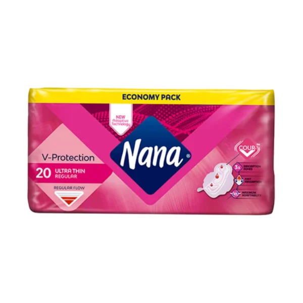 Nana Ultra Thin 3mm With Normal Wings, 10 Pads x 2
