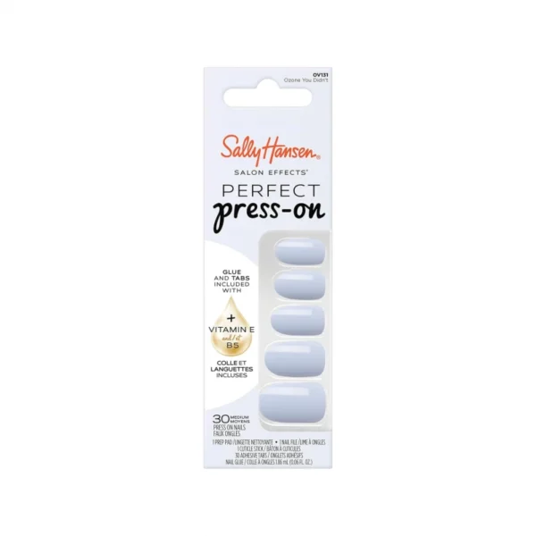 Sally Hansen Salon Effects Press On Nails O Zone Kit: Easy Application, Long Lasting, Stylish Nail Art