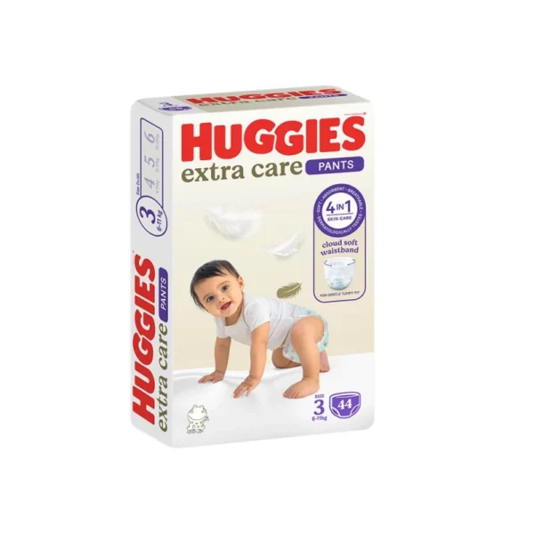 Huggies Extra Care Size 3 (6-11kg) - 44 Pants Jumbo Pack