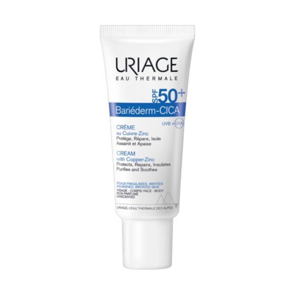 Uriage Bariederm-Cica Repairing Cream Spf50+ 40ml