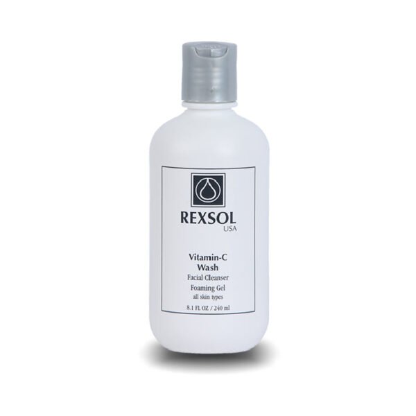 Rexsol Vitamin-c Wash Facial Cleanser 240ml غسول فيتامين سي للوجه