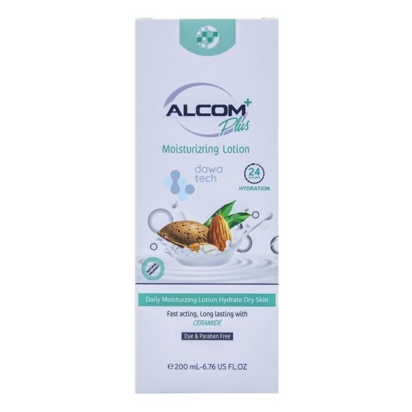 Alcom Plus Moisturizer Lotion, 200ml