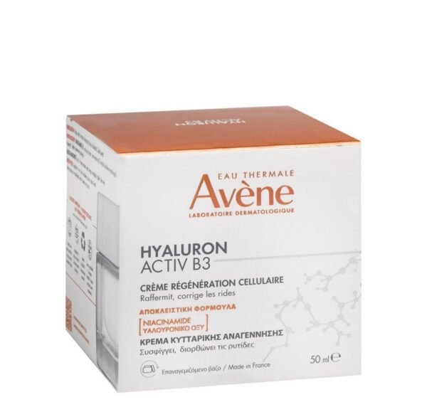 Avène Hyaluron Active B3 Cell Renewing Face Cream with Niacinamide, 50ml