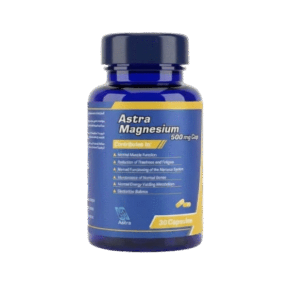 Astra Magnesium, 500 mg (30 Caps)