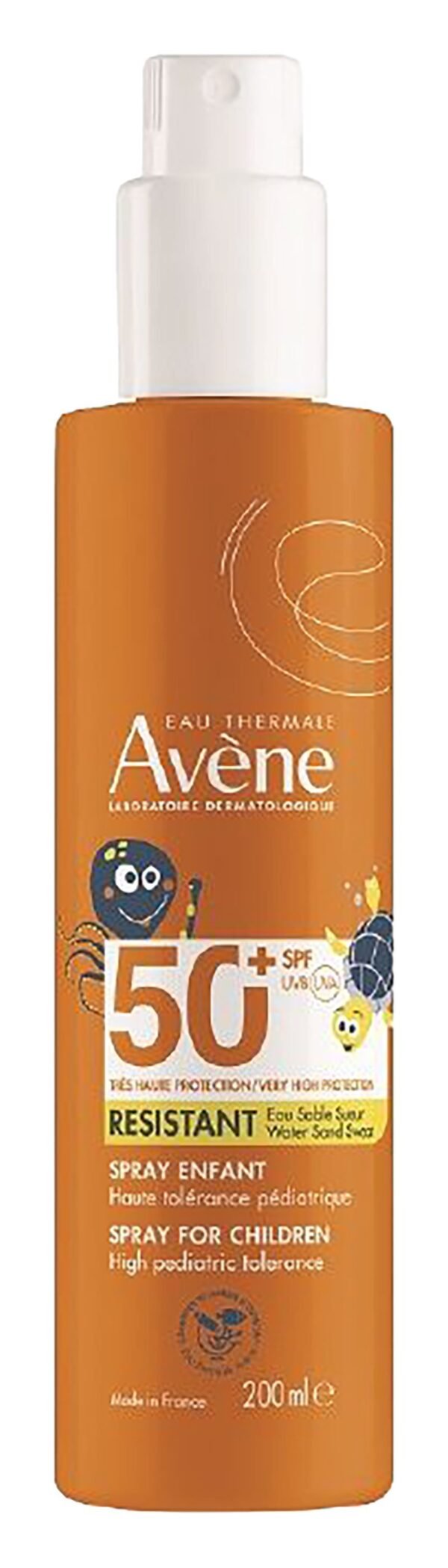Avene SPF50+ Sunblock Spray for Children, 200ml