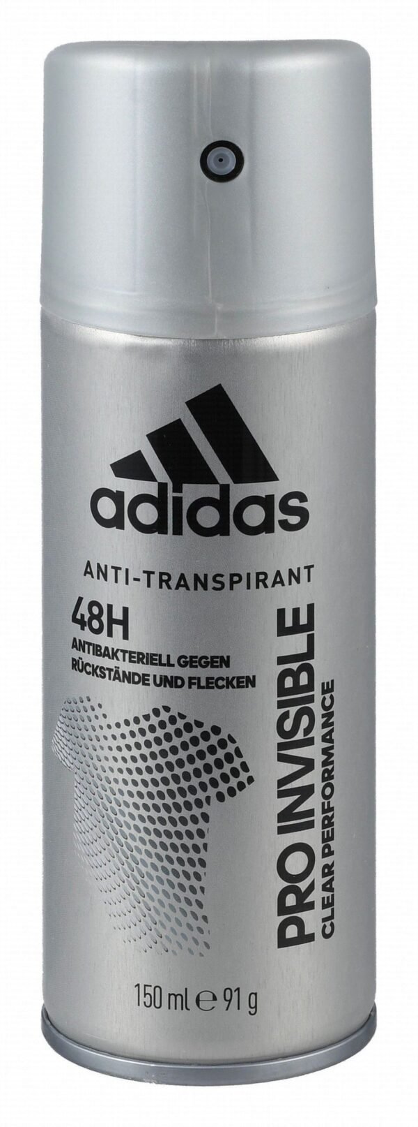 Adidas 48h Antiperspirant Pro Invisible Deodorant Spray for Men, 150ml