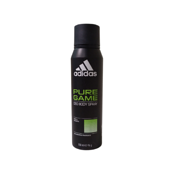 Adidas Men Pure Game Deo Body Spray, 150ml
