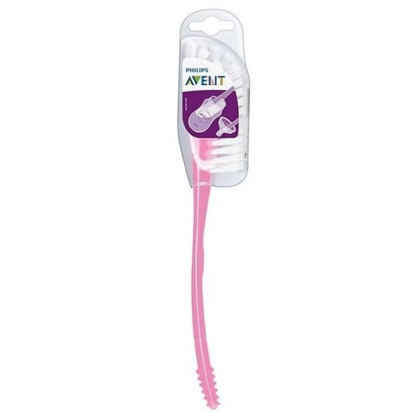 Philips Avent Pink Bottle & Teat Brush, 1 Piece