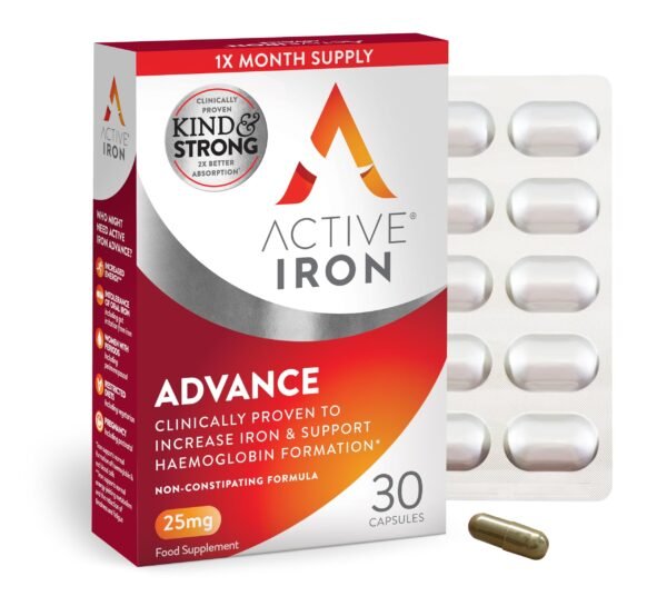 Active Iron Capsules, 30 Capsules
