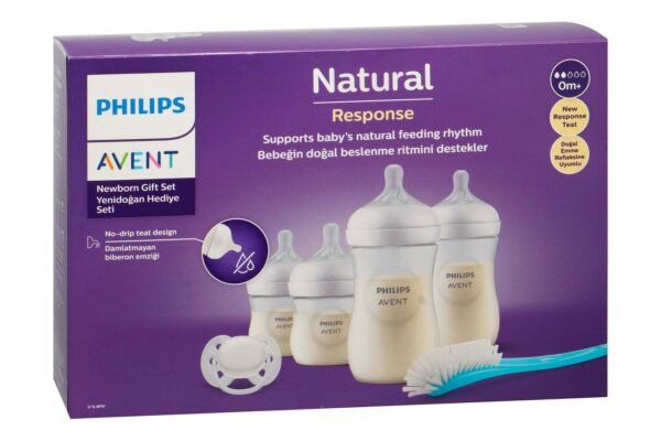 Philips Avent Natural Response Newborn Starter Gift Set (0+ Months), 1 Pack