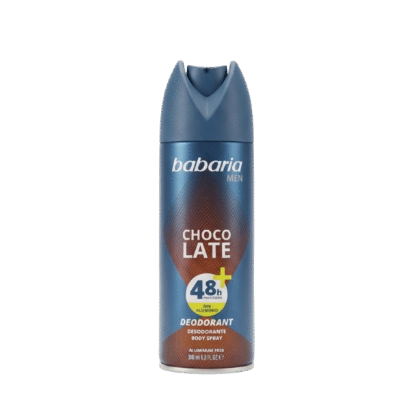 Babaria Deodorant Body Spray Chocolate, 200ml