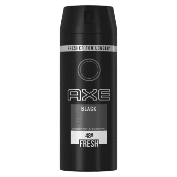 Axe Black Deodorant Body Spray, 150ml