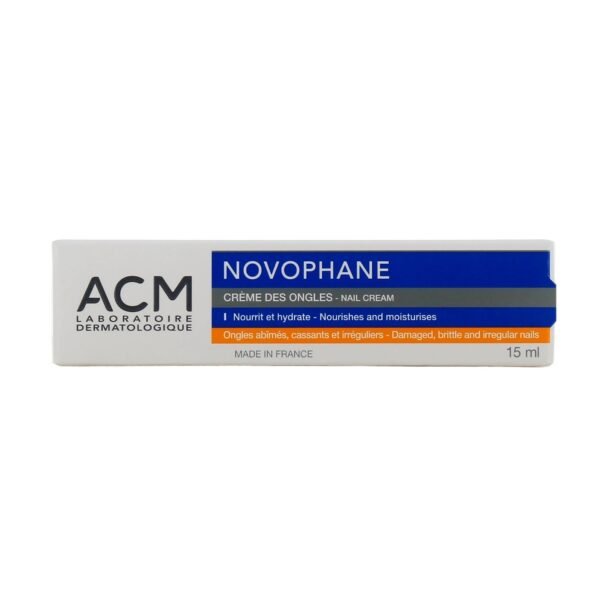 ACM Novophane Cream for Damaged, Brittle & Irregular Nails, 15ml