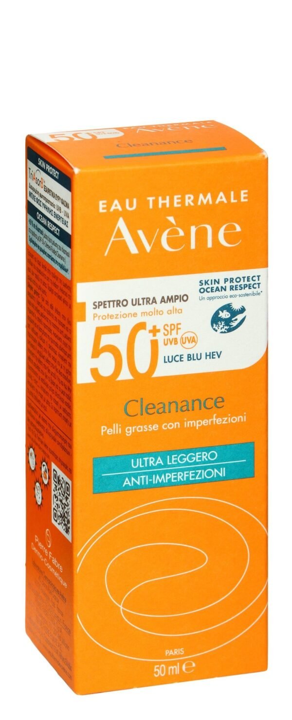 Avène Eau Thermale Anti-Imperfection Facial Sunscreen for Oily Skin Ultra Light SPF50+, 50ml