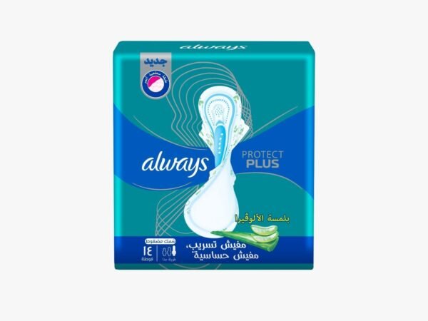 Always Cotton Soft Ultra Thin Large Sanitary Pads, 14 Pads