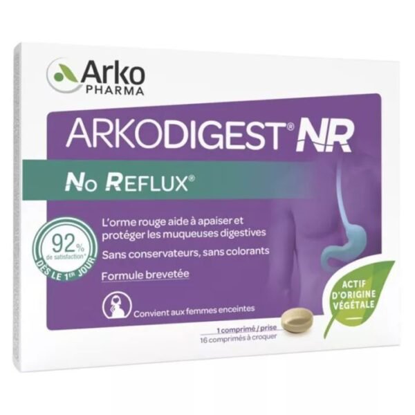 Arkopharma Arkodigest No Reflux Chewable Tablets, 16 Tablets