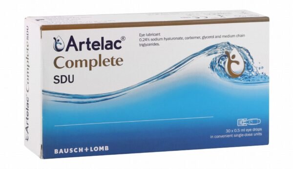 Artelac Complete Sterile Lubricating Eye Drops, 30x0.5ml