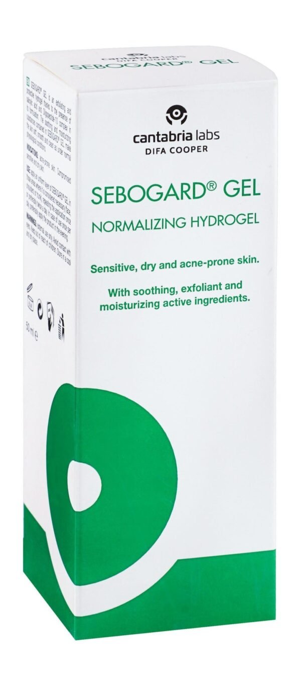 Sebogard Hydrating Facial Gel for Sensitive, Dry & Acne-Prone Skin, 50ml