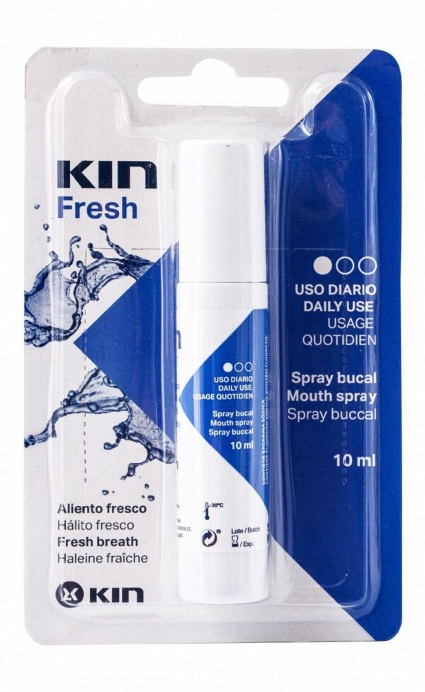 Kin Fresh Oral Spray - Gluten Free, Gas Free 10Ml