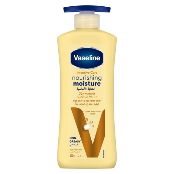 Vaseline Intensive Care Nourishing Moisture Body Lotion, 400ml
