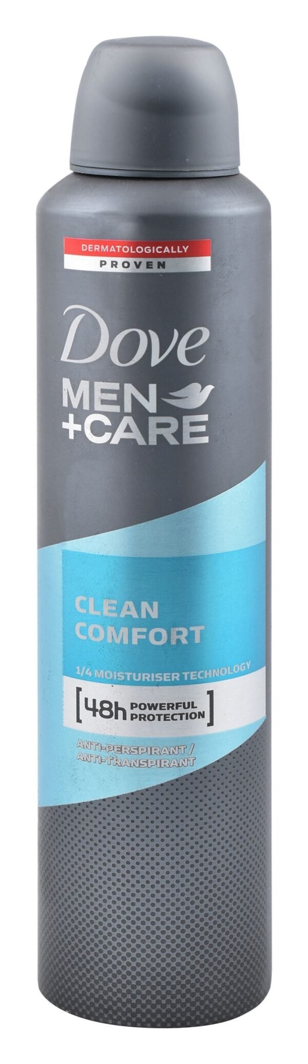 Dove Men Plus Care Clean Comfort 48H Antiperspirant Deodorant Spray, 250ml