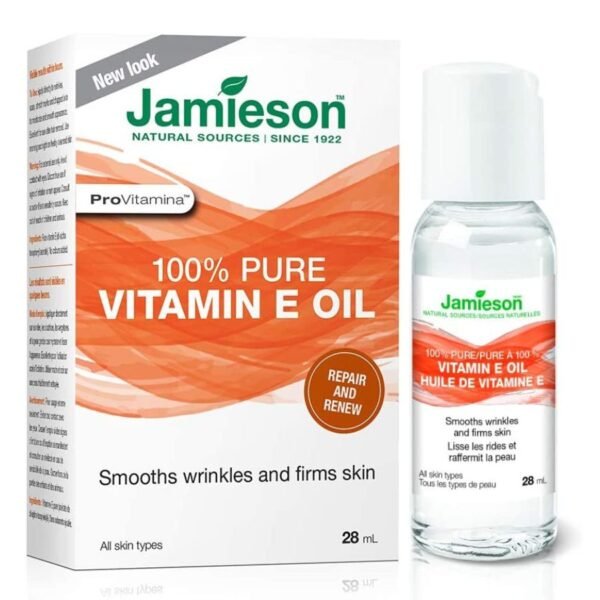 Jamieson ProVitamina 100% Pure Vitamin E Oil, 28ml