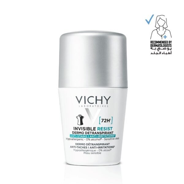 Vichy 72 Hours Invisible Resist Deodorant for Women, 50ml