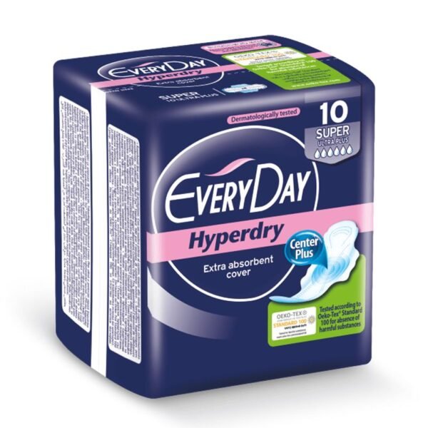 Everyday Hyperdry Ultra Plus Super Pads, 10 Pieces