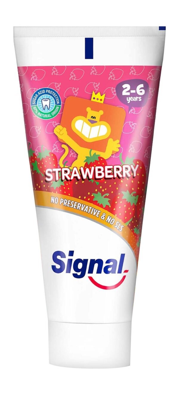 Signal Strawberry Toothpaste for kids, 50ml