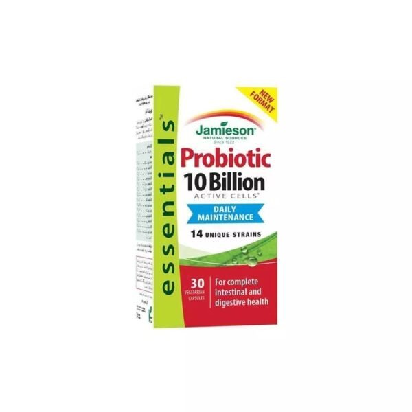Probiotic 10 Billion Active Cells Capsules, 30 Capsules
