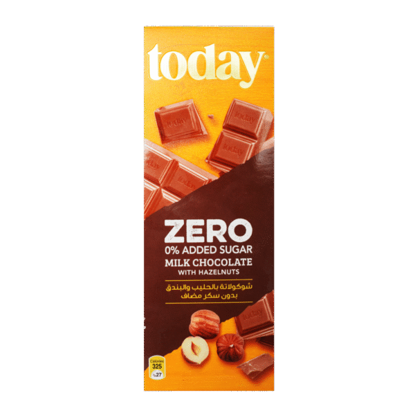 Today No Added Sugar Milk Chocolate With Hazelnut 60 g