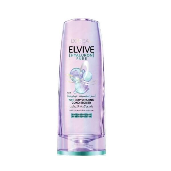L'Oreal Elvive Hyaluron Pure 72H Rehydrating Conditioner, 360ml