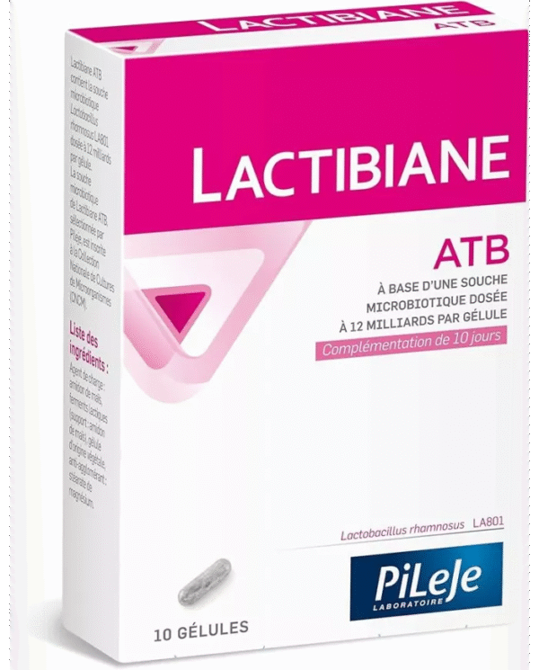 PiLeJe Lactibiane ATB Capsules, 10 Capsules