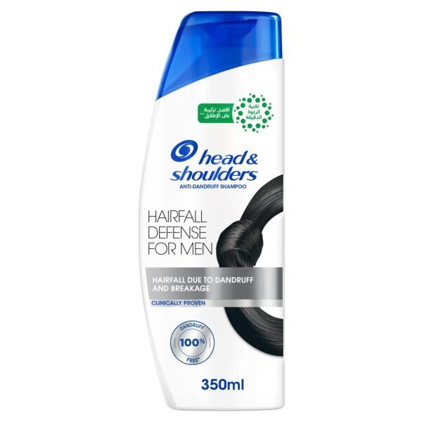 Head & Shoulders Hairfall Defense Shampoo, 350ml