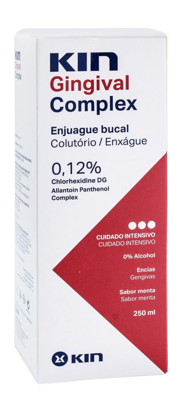kin gingival mouth wash complex 0.12% 250ml