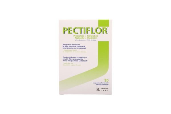 Pectiflor Prebiotics & Probiotics 20 Effervescent Tablets