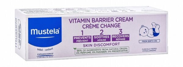 Mustela Vitamin Barrier Cream 123, 50ml