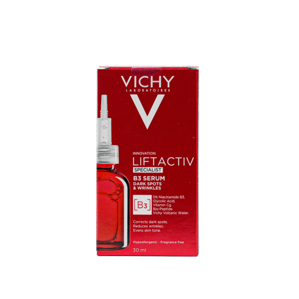 Vichy Liftactiv Specialist B3 Anti Aging Serum for Dark Spots & Wrinkles with Niacinamide, 30ml