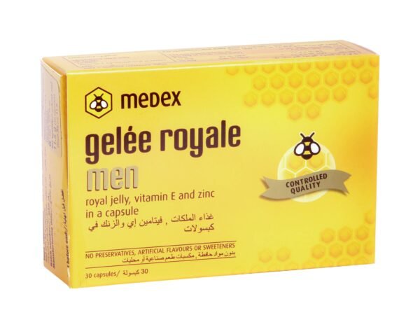 Medex Gelee Royale Men Capsules, 30 Counts