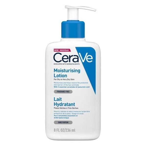 CeraVe Moisturizing Lotion for Normal to Dry Skin with Hyaluronic Acid, 236ml
