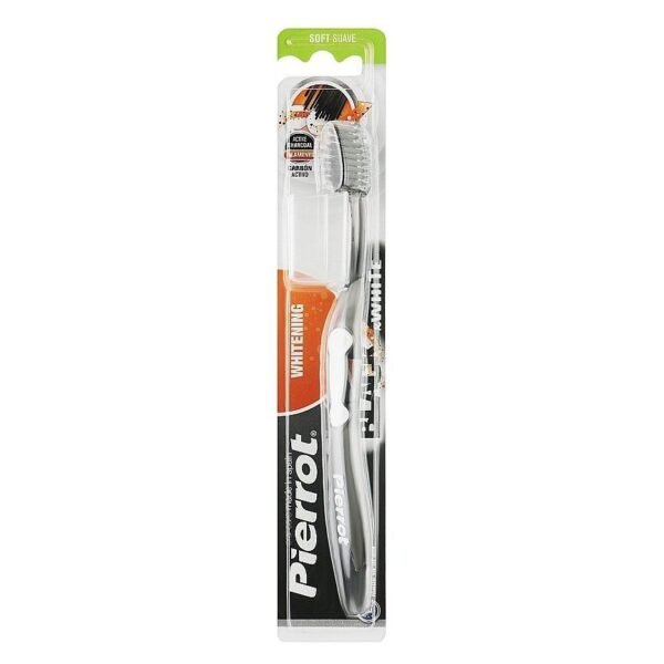 Pierrot Black & White Toothbrush - Soft