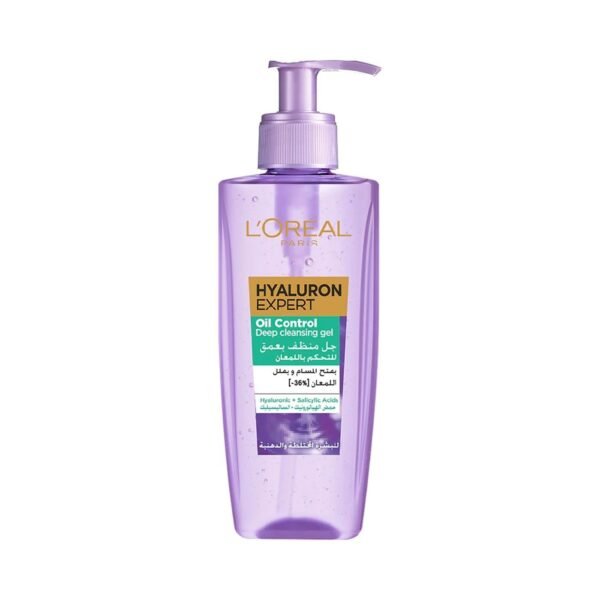 L'Oreal Hyaluron Expert Oil Cntrl Wash Pb, 200ml