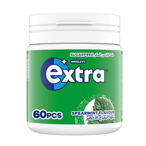 Wrigley's Extra Spearmint Bottle Gum, 84g